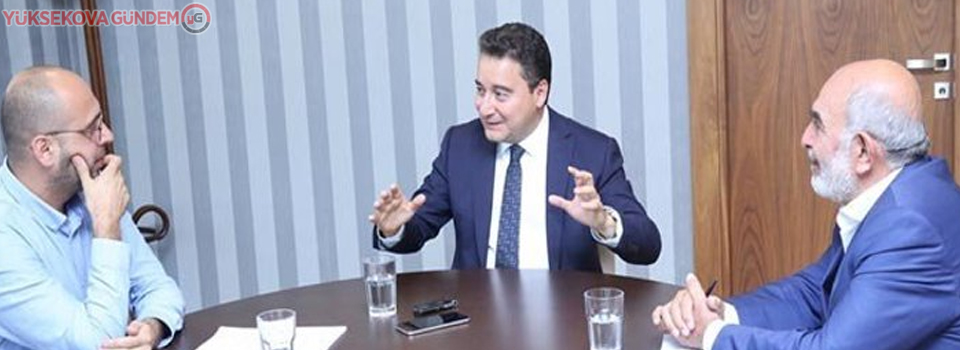 Babacan: 2020'ye kalmadan partiyi kuruyoruz