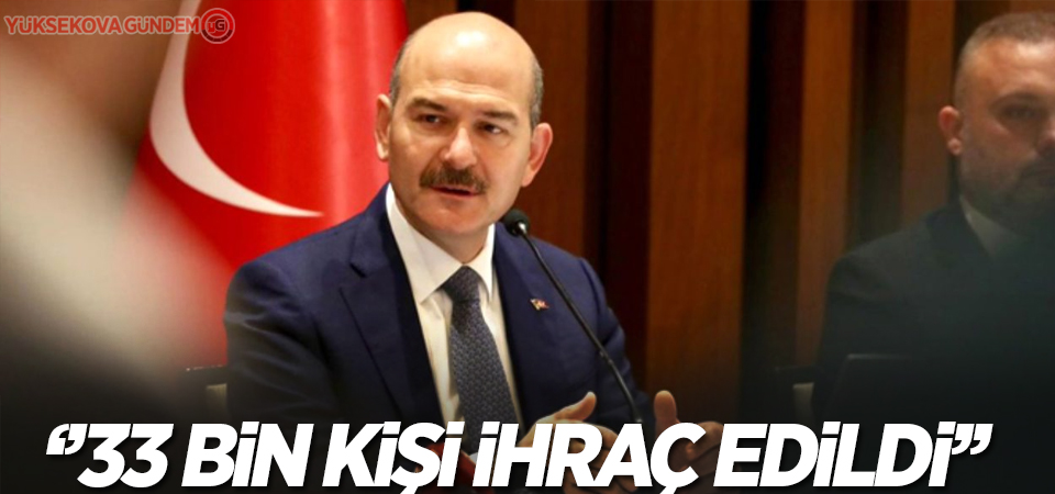 Soylu: KHK ile emniyetten 33 bin kişi ihraç edildi