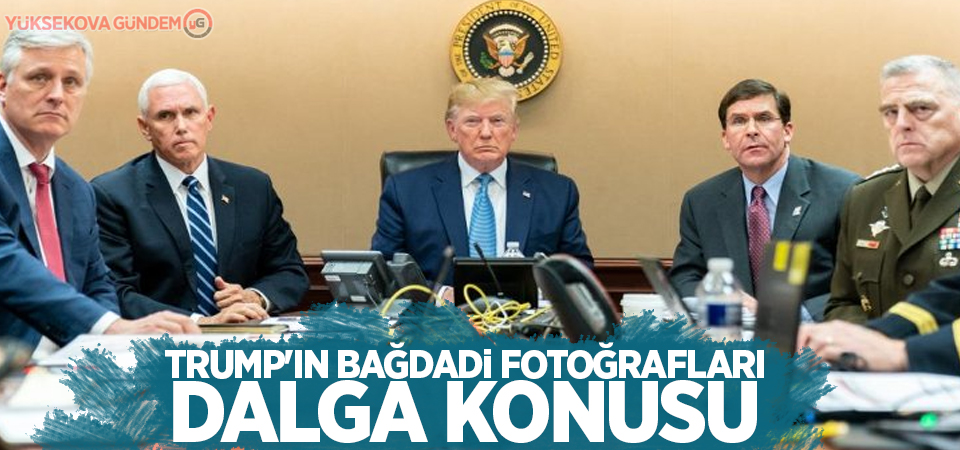 Trump'ın Bağdadi fotoğrafları dalga konusu