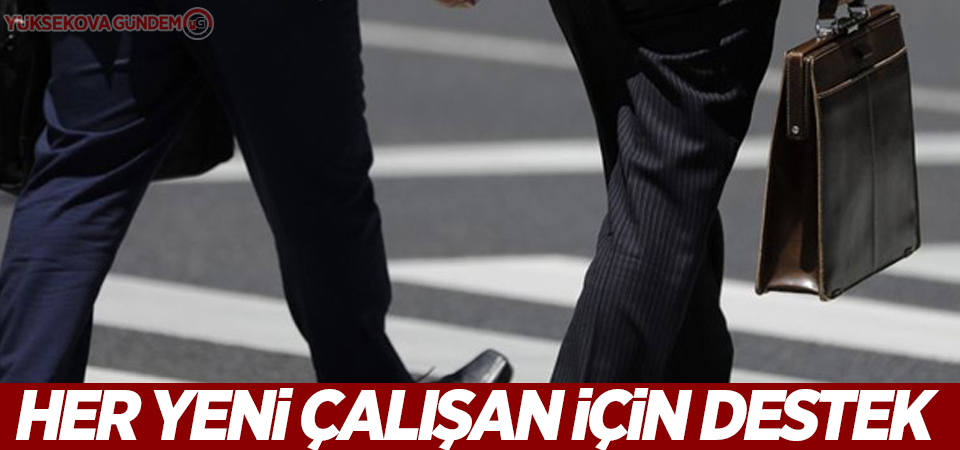 Her yeni çalışan için destek