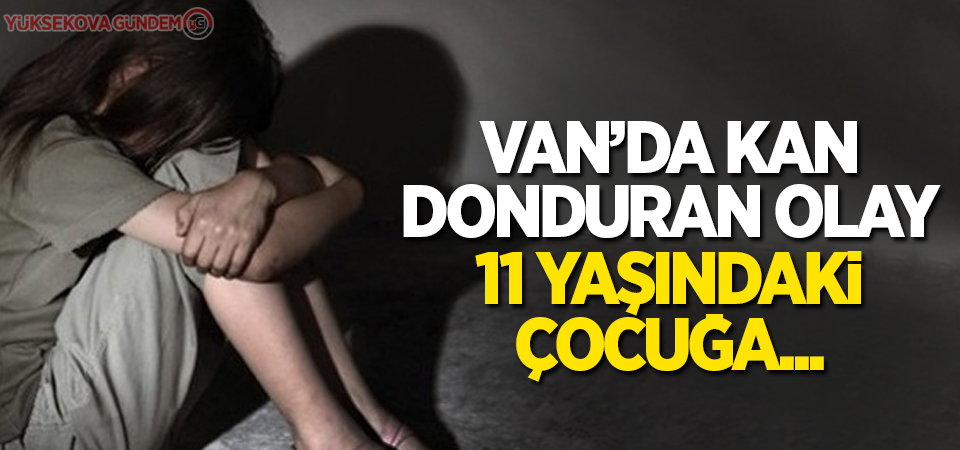 Van’da 11 yaşındaki çocuğa istismar!