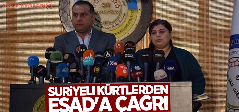 Kürtlerden Esad'a çağrı