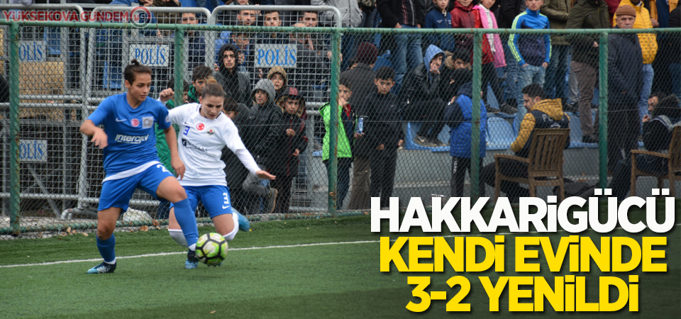 Hakkarigücü kendi evinde 3-2 yenildi