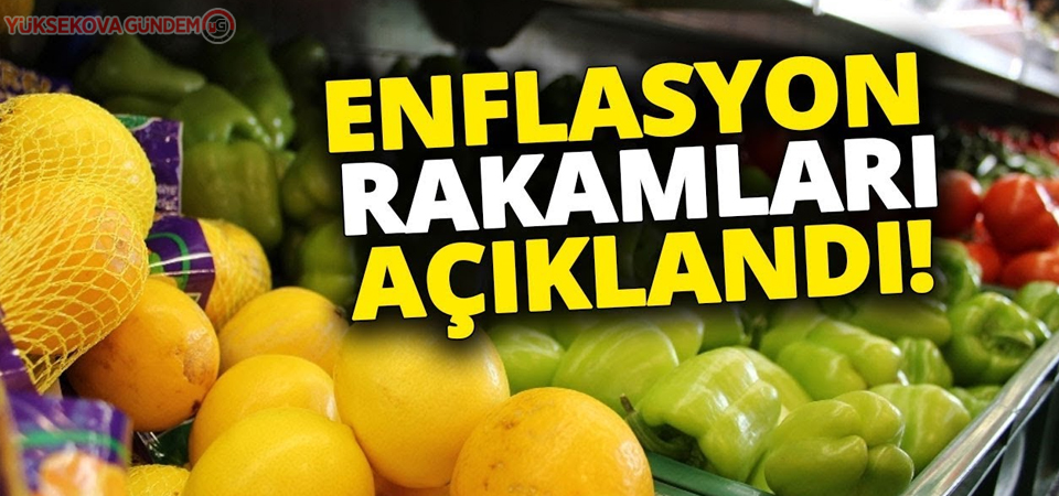 Enflasyon aylık bazda yükseldi