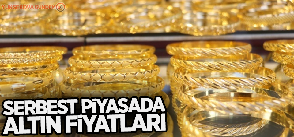 Serbest piyasada altın fiyatları