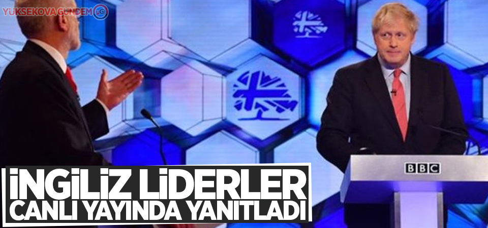 İngiliz liderler canlı yayında yanıtladı