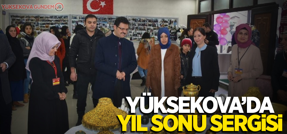 Yüksekovalı kadınlardan yılsonu sergisi