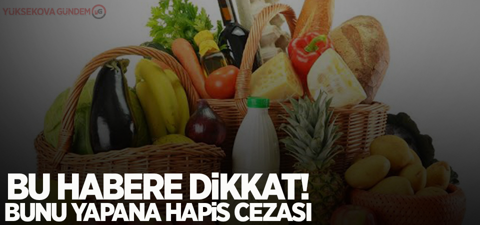 Hükümet harekete geçti! Bunu yapana hapis cezası var!