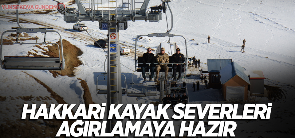 Hakkari kayak severleri ağırlamaya hazır