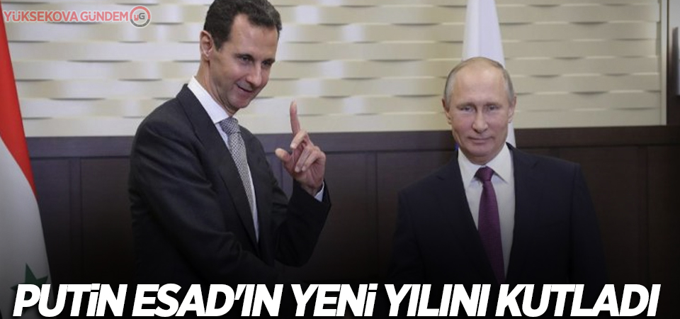 Putin Esad'ın yeni yılını kutladı