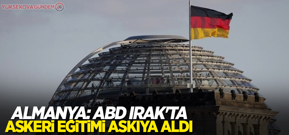 Almanya: ABD Irak'ta askeri eğitimi askıya aldı