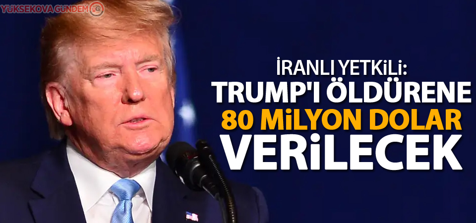 İranlı yetkili: Trump'ı öldürene 80 milyon dolar verilecek