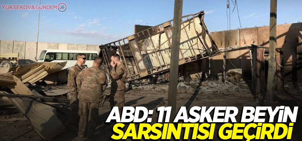 ABD: 11 asker beyin sarsıntısı geçirdi