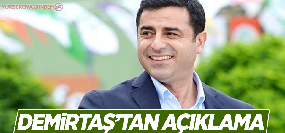 Demirtaş: En büyük çözüm süreci yan yana gelmek