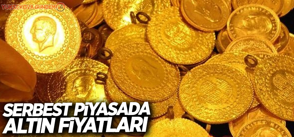 Serbest piyasada altın fiyatları