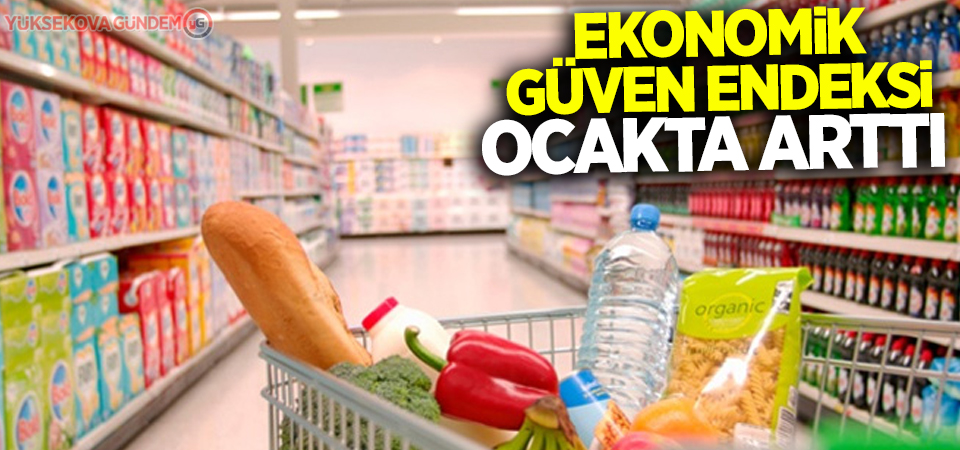 Ekonomik güven endeksi ocakta arttı