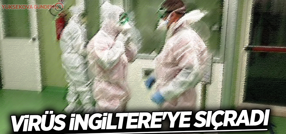 Virüs İngiltere'ye sıçradı