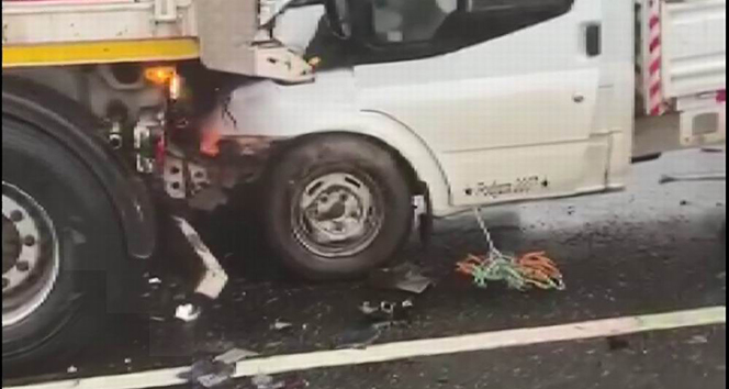 Mardin'de 15 araç birbirine girdi: 5 yaralı