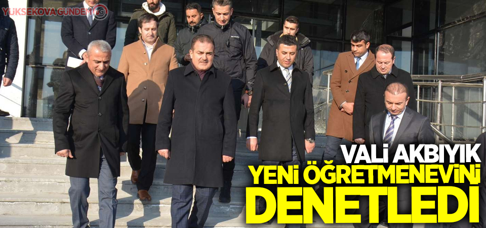 Vali Akbıyık, yeni öğretmenevini denetledi