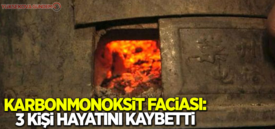 Adıyaman'da karbonmonoksit faciası: 3 ölü