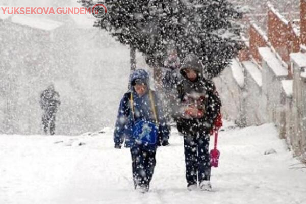 Van’da okullar 2 gün tatil edildi