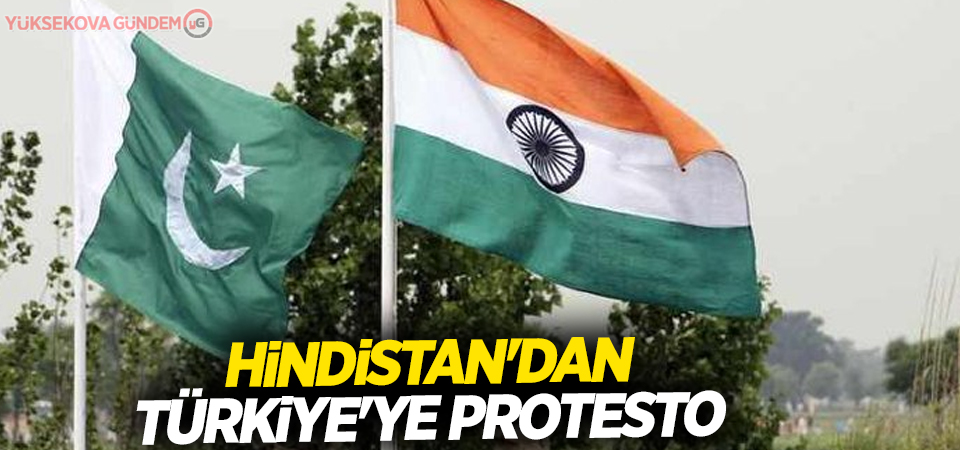 Hindistan'dan Türkiye'ye protesto