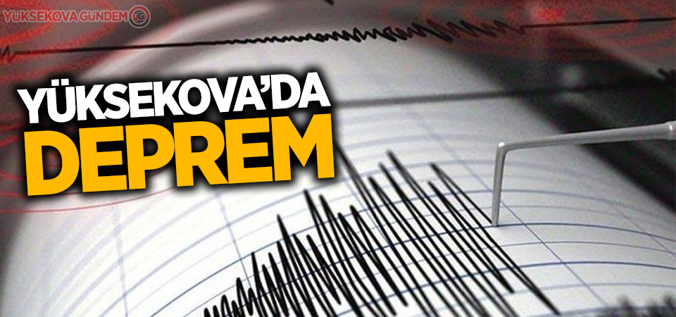 İran'da deprem! Yüksekova'da da hissedildi