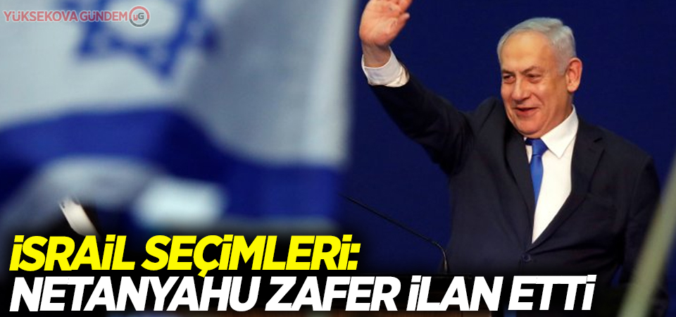 İsrail seçimleri: Netanyahu zafer ilan etti