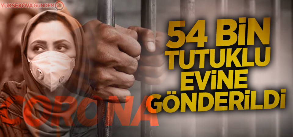 İran’da 54 bin tutuklu evine gönderildi