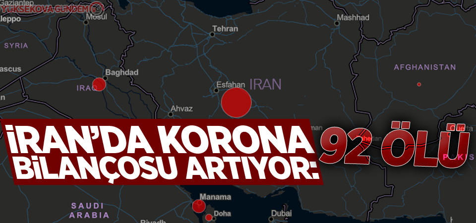 İran’da korona bilançosu artıyor: 92 ölü