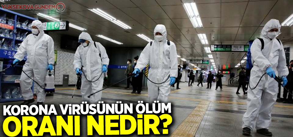 Korona virüsünün ölüm oranı nedir?