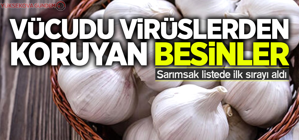 Vücudu virüslerden koruyan besinler