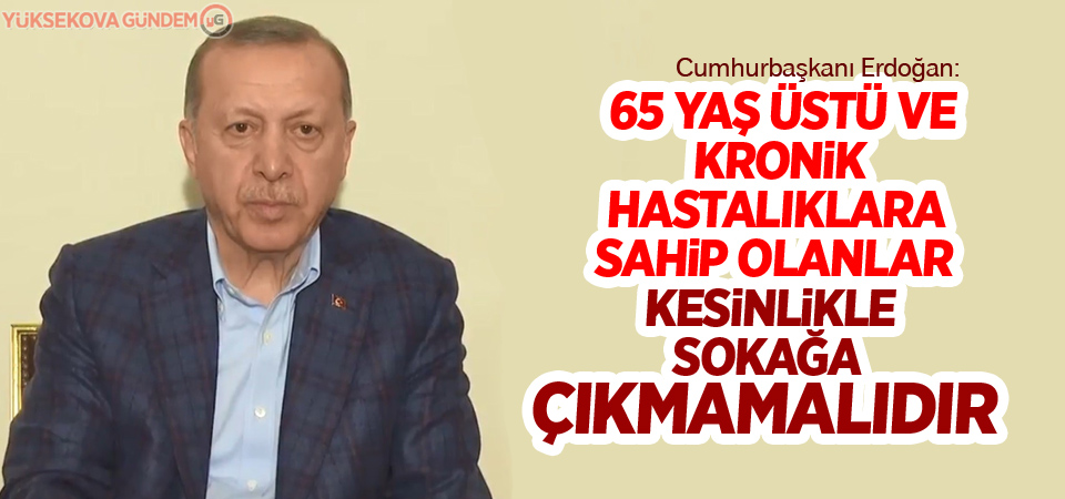 Cumhurbaşkanı Erdoğan'dan koronavirüs hakkında uyarılar