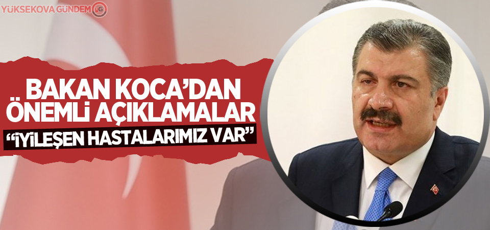 Bakan Koca'dan flaş açıklamalar!