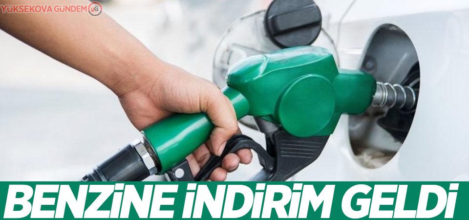 Benzine indirim geldi