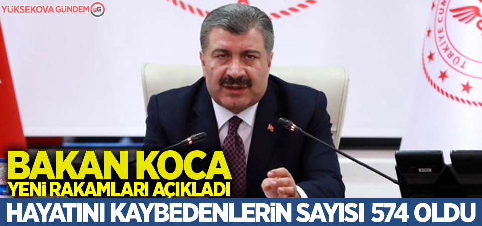 Sağlık Bakanı Koca son rakamı açıkladı!