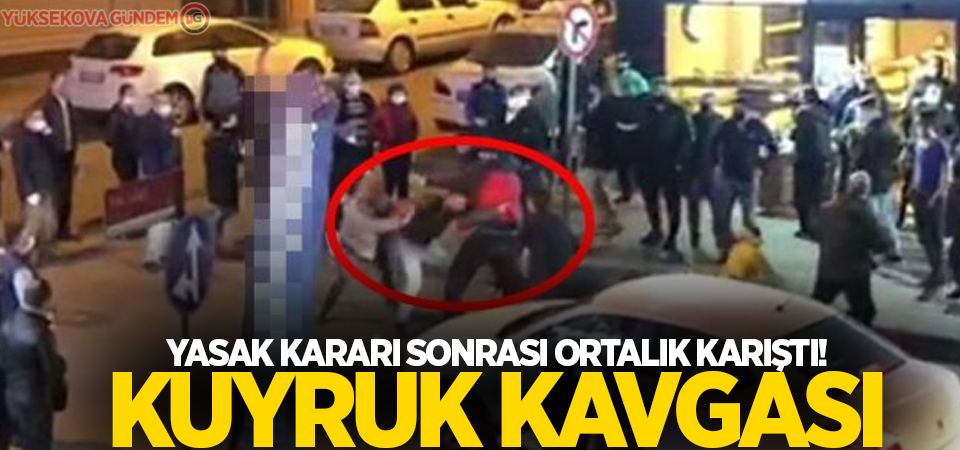 Yasak kararı sonrası ortalık karıştı! Kuyruk kavgası