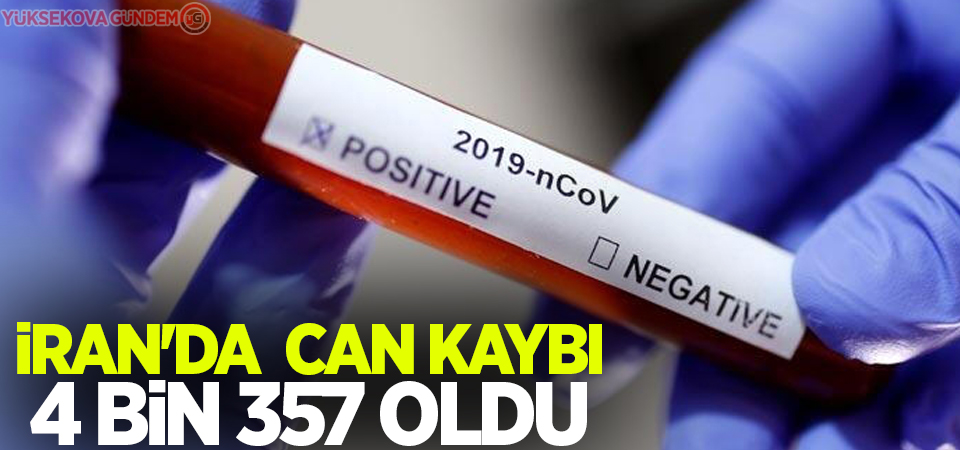 İran'da koronavirüs kaynaklı can kaybı 4 bin 357'ye yükseldi