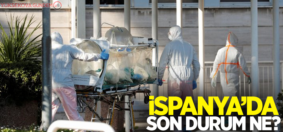 İspanya'da ölü sayılarında azalma eğilimi