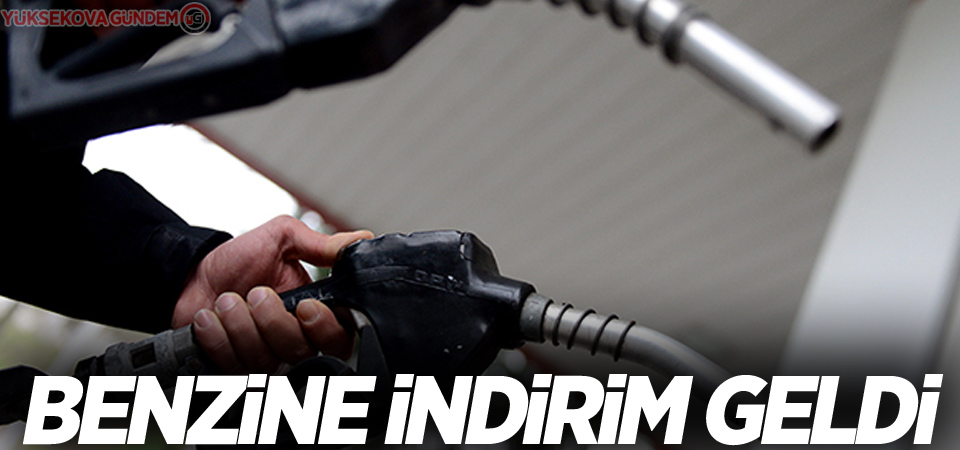 Benzine indirim geldi