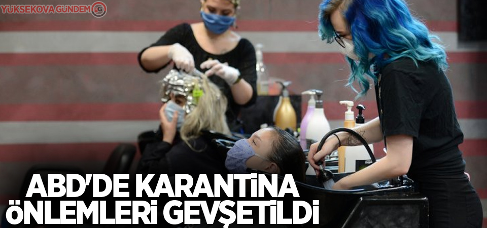 ABD'de karantina önlemleri gevşetildi