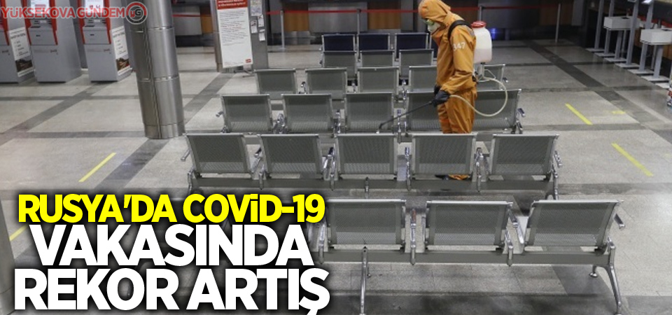 Rusya'da Covid-19 vakasında rekor artış