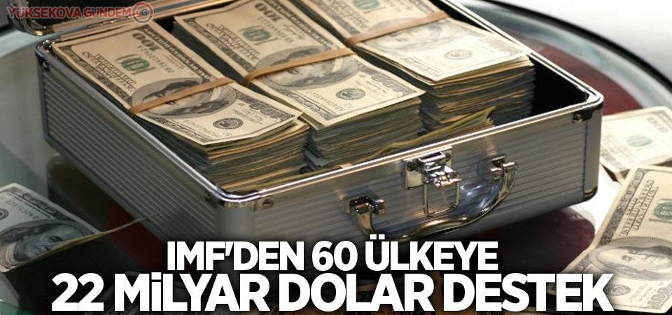 IMF'den 60 ülkeye 22 milyar dolar destek