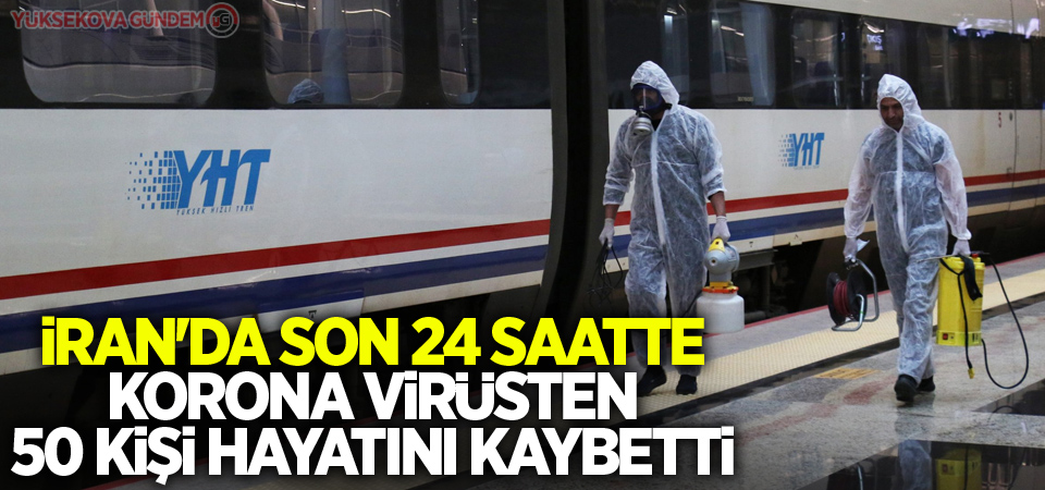 İran'da son 24 saatte korona virüsten 50 kişi öldü