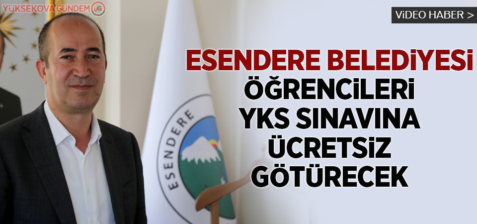 Esendere Belediyesi öğrencileri YKS sınavına ücretsiz götürecek