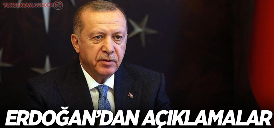 Cumhurbaşkanı Erdoğan'dan kabine toplantısı sonrası önemli açıklamalar