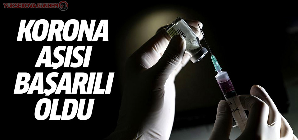 Korona aşısı için Biontech ve Pfizer testlerden olumlu sonuçlar aldı