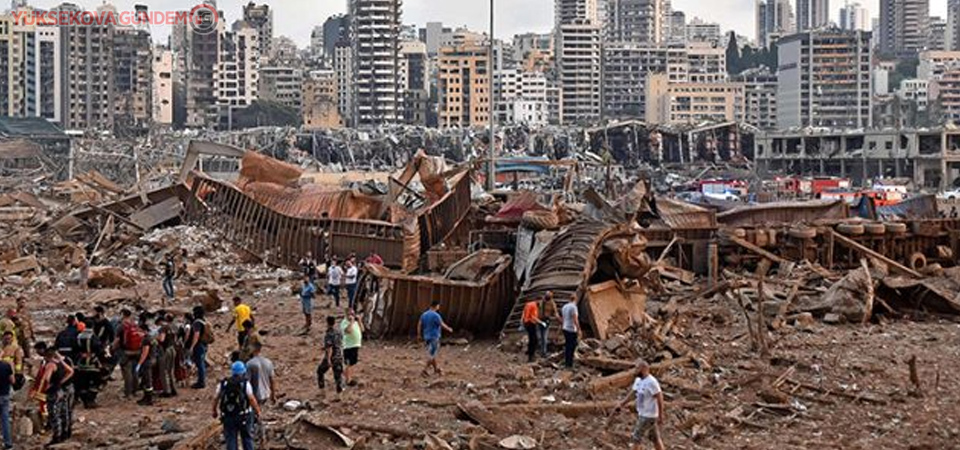 Lübnan'daki patlamada ölü sayısı 135'e ulaştı