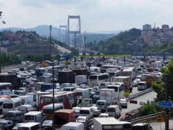 İstanbul trafikte rekor kırdı