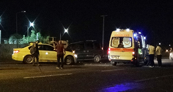 Diyarbakır'da trafik kazası: 5 yaralı